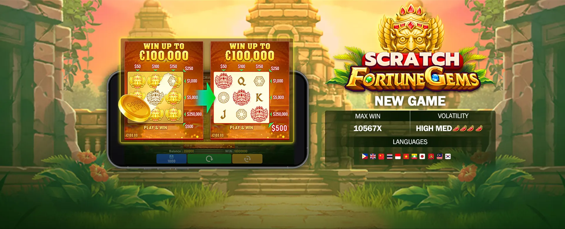 777plus Arcade Games Hero Image